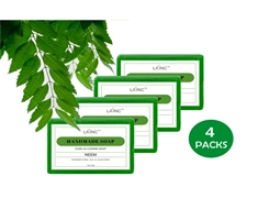 Natural Neem Soap pack of 4