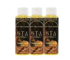 Triple Hair Nourish Pack – 3x Champi Hair Oil (100ml each)